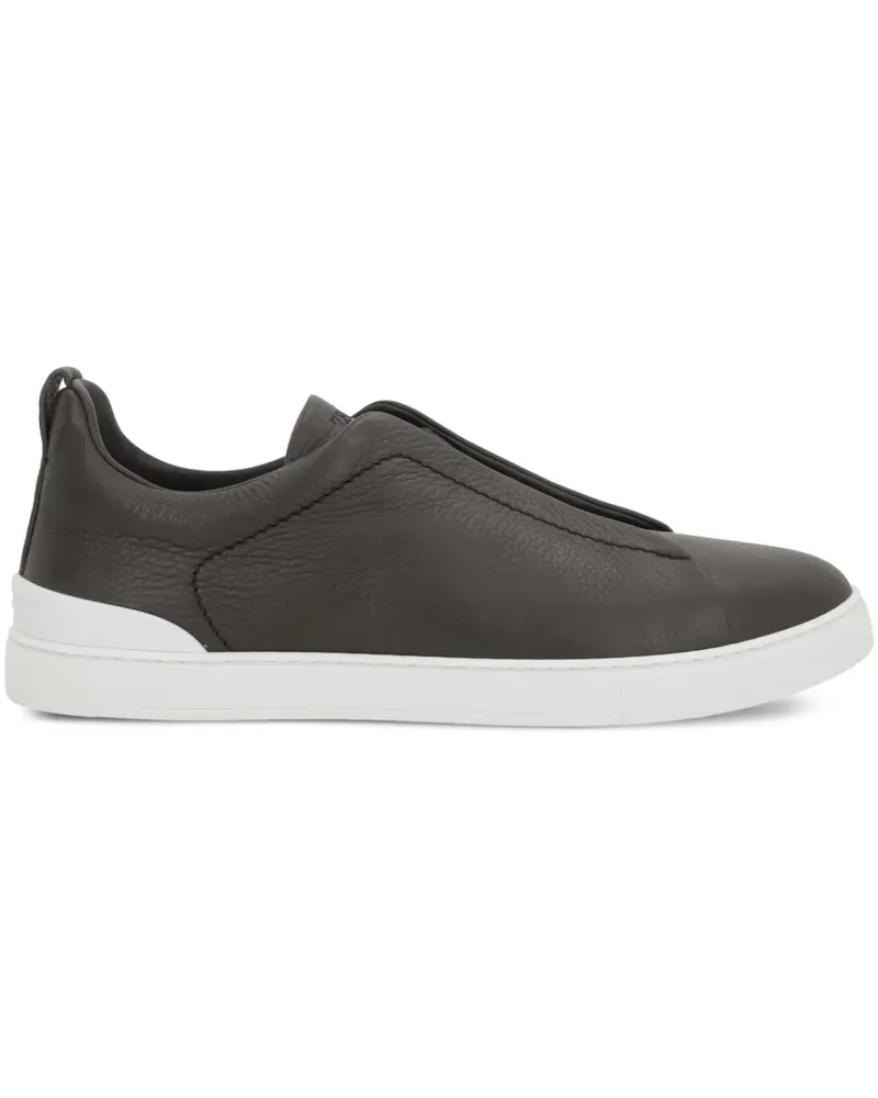 Ermenegildo Zegna Triple Stitch Sneakers - Braun Braun