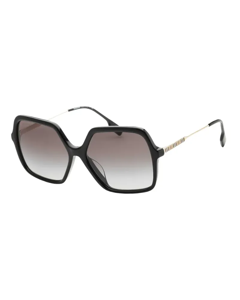 Burberry Isabella geometric-frame sunglasses - Schwarz Schwarz