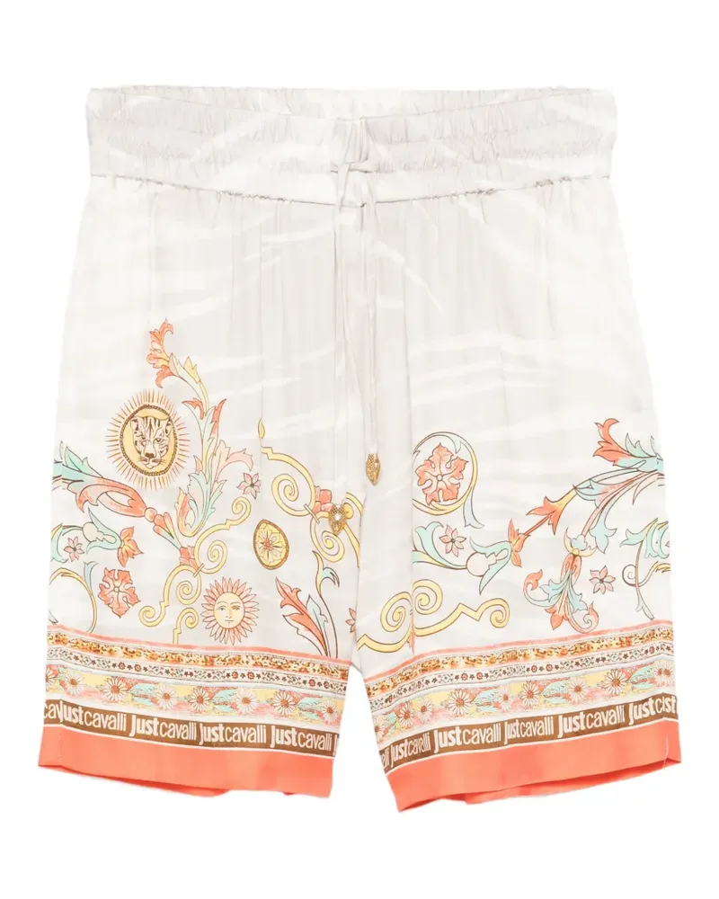 Just Cavalli Shorts mit Kordelzug - Nude Nude