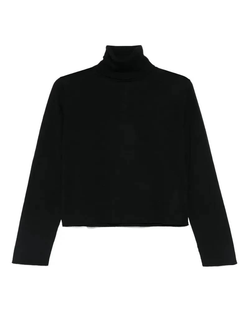 Maison Margiela Pullover aus Schurwollgemisch - Schwarz Schwarz