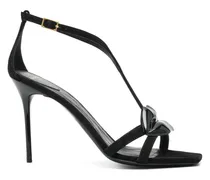 Lips Sandalen 95mm - Schwarz
