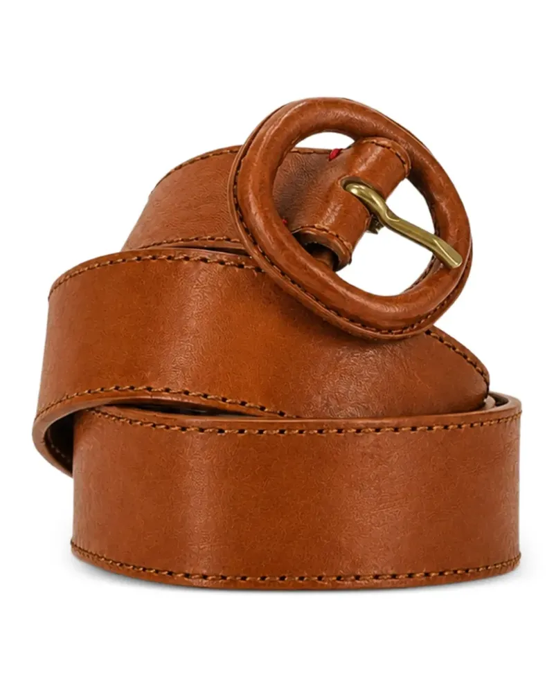 Fortela Pueblo Gürtel aus Leder - Braun Braun