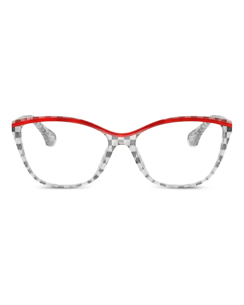 Alain Mikli Brille mit Cat-Eye-Gestell - Weiß Weiß