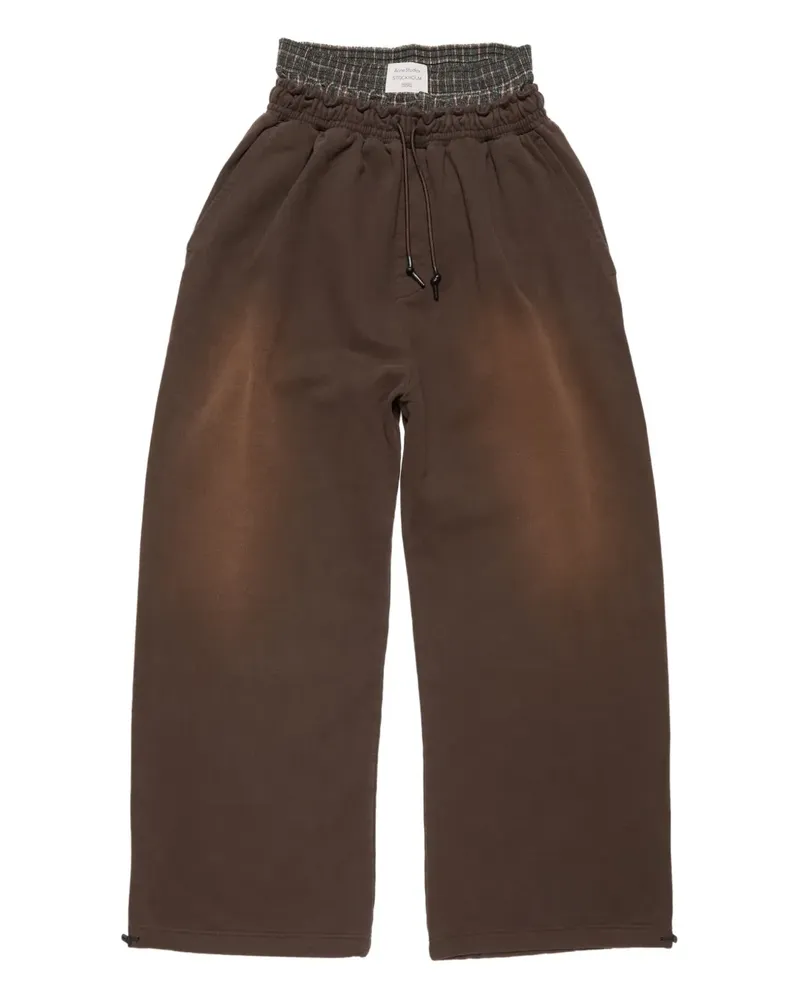 Acne Studios Jogginghose mit Kordelzug - Braun Braun