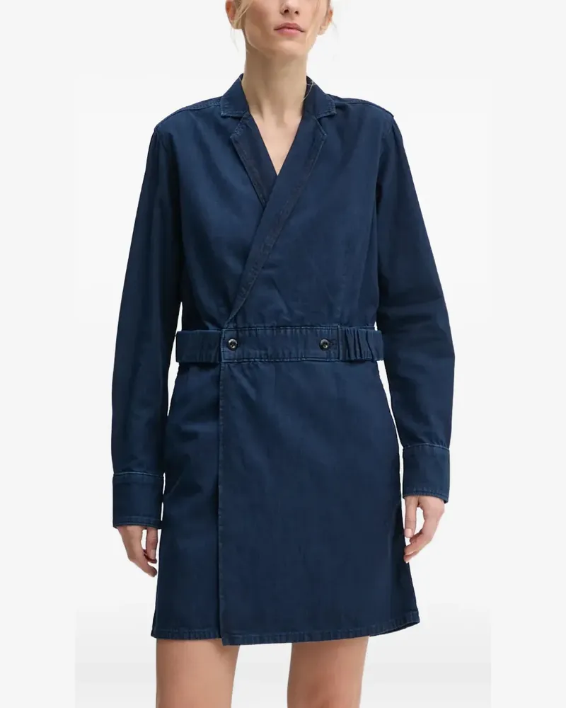 G-STAR RAW wrap denim dress - Blau Blau
