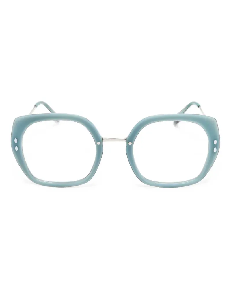 Isabel Marant Brille mit geometrischem Gestell - Blau Blau