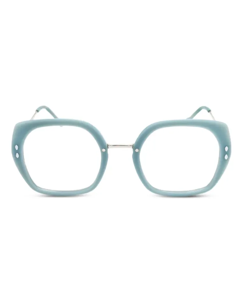 Isabel Marant Brille mit geometrischem Gestell - Blau Blau