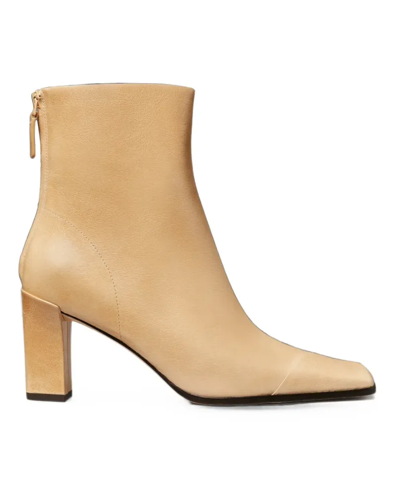 Tory Burch Asymmetrische Stiefeletten - Nude Nude
