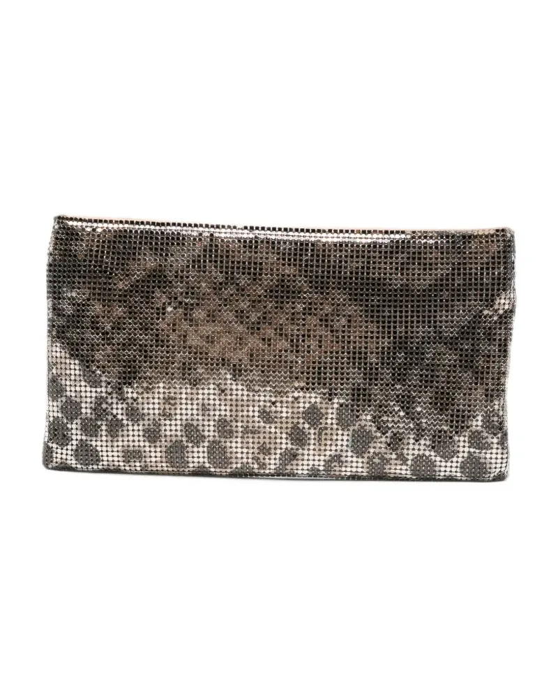 Benedetta Bruzziches Schultertasche mit Leoparden-Print - Grau Grau