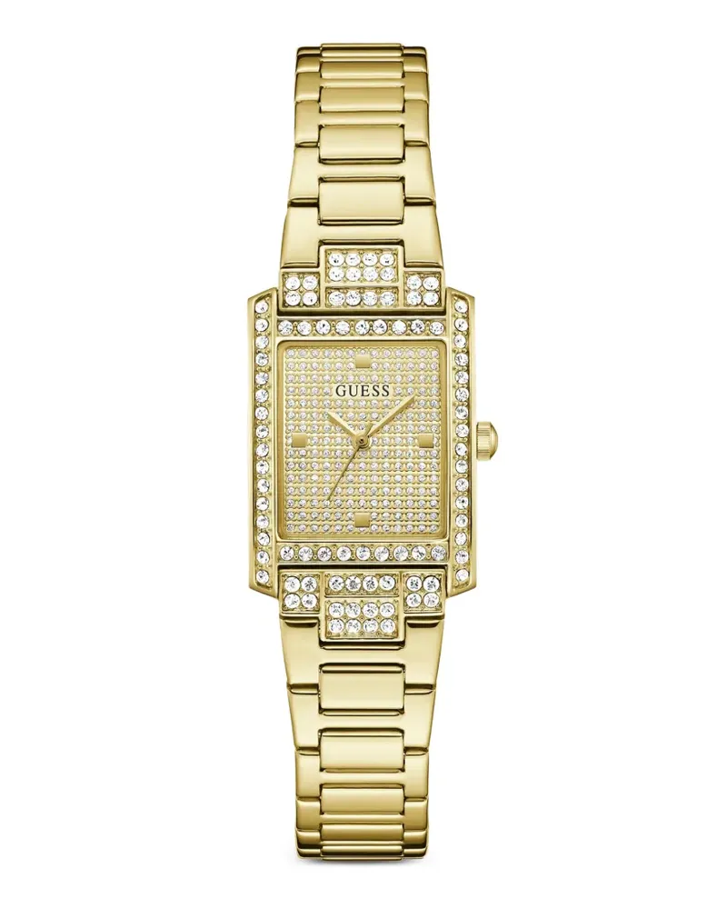 Guess Crystal Bezel Armbanduhr 28mm - Gold Gold