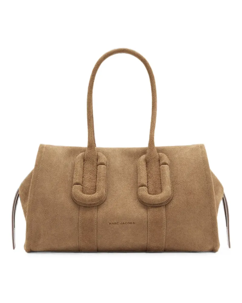 Marc Jacobs Babe City tote in felted suede - Braun Braun