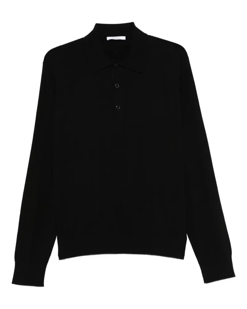 Givenchy Langärmeliges Poloshirt - Schwarz Schwarz
