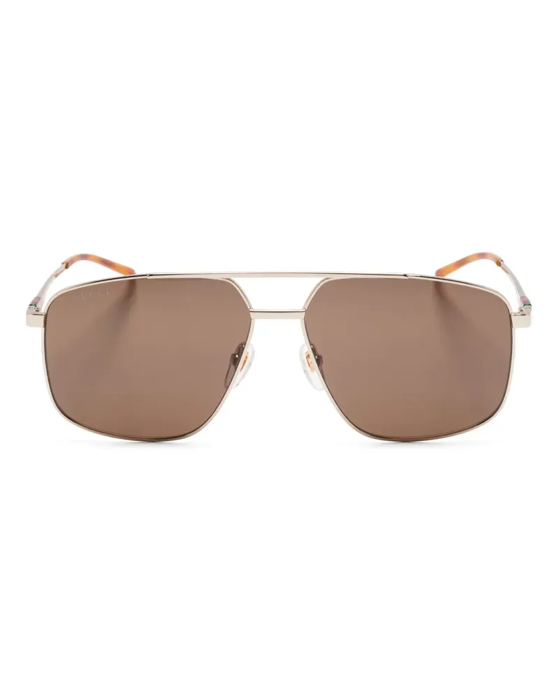 Gucci Getönte Pilotenbrille - Gold Gold