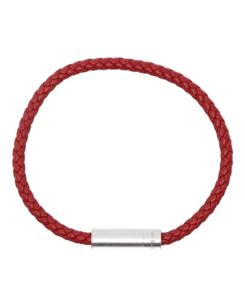 Le Gramme braided leather bracelet - Rot Rot