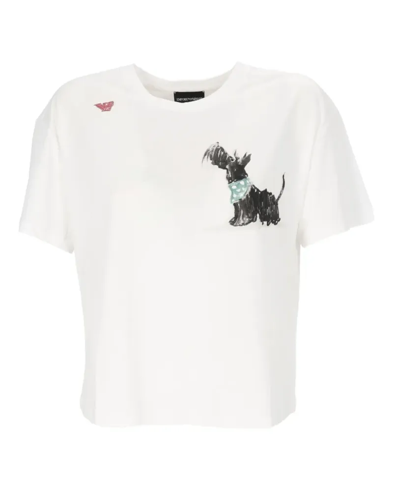 Emporio Armani We Love Dogs T-shirt - Weiß Weiß