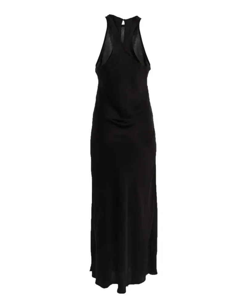 AllSaints Betina Neckholder-Kleid - Schwarz Schwarz