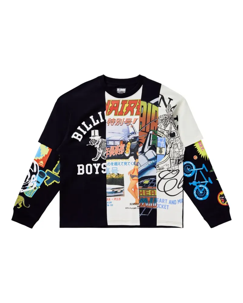 Billionaire Boys Club graphic-print long-sleeve T-shirt - Schwarz Schwarz