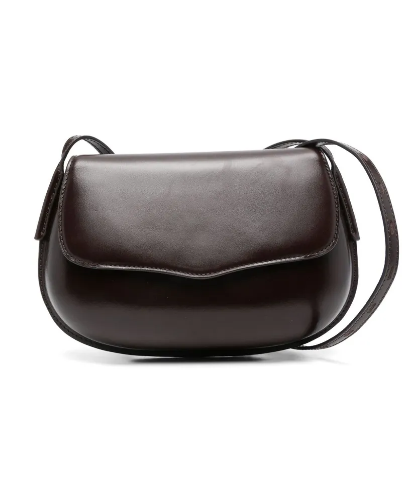 Christophe Lemaire Belly Umhängetasche - Braun Braun