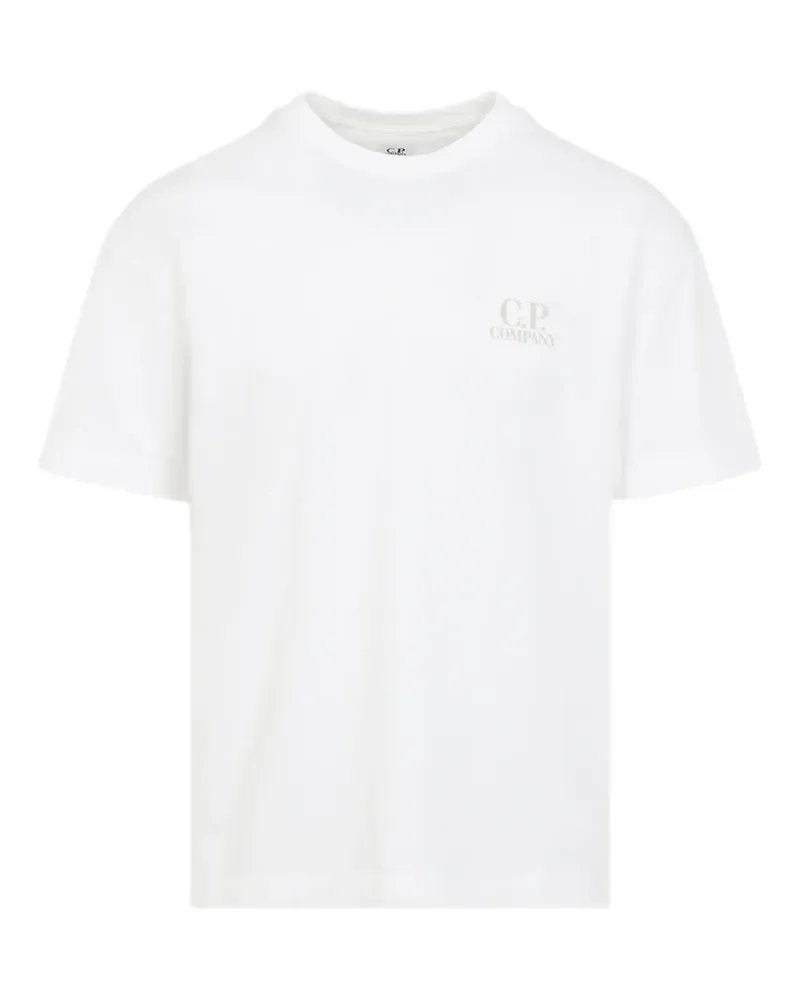 C.P. Company logo T-shirt - Weiß Weiß