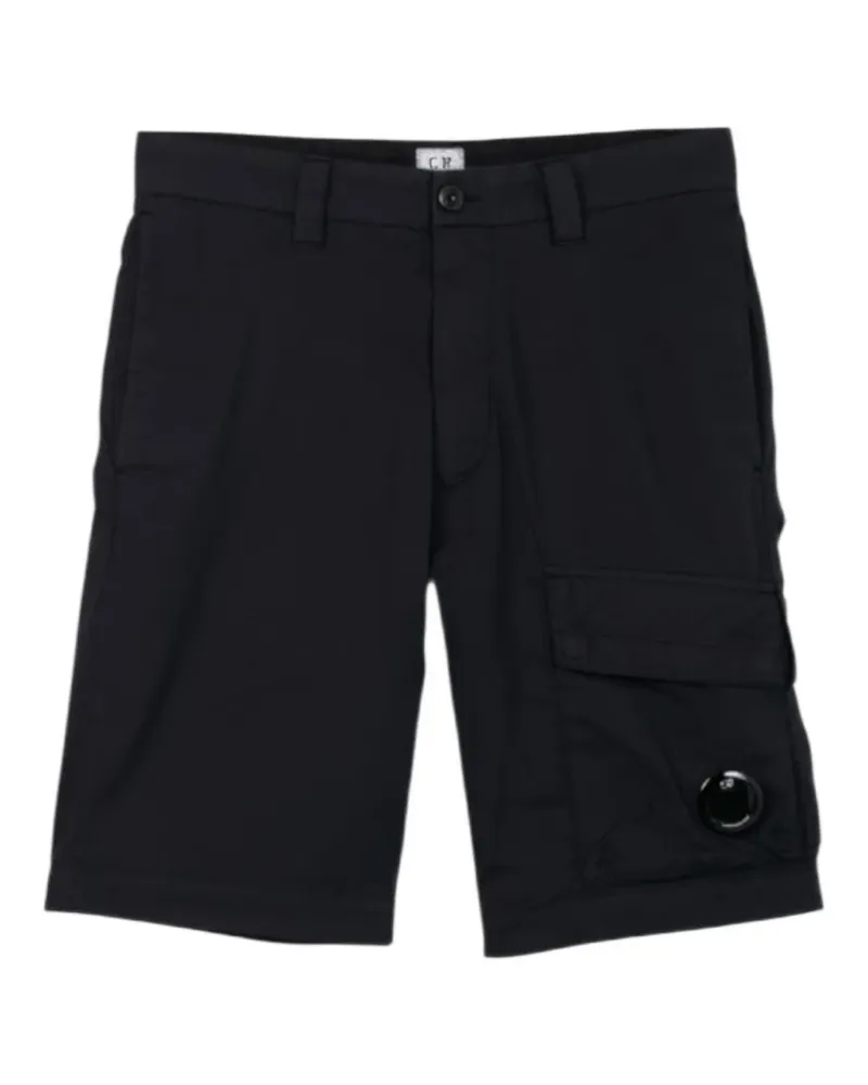 C.P. Company Lens-detail cargo pocket shorts - Schwarz Schwarz