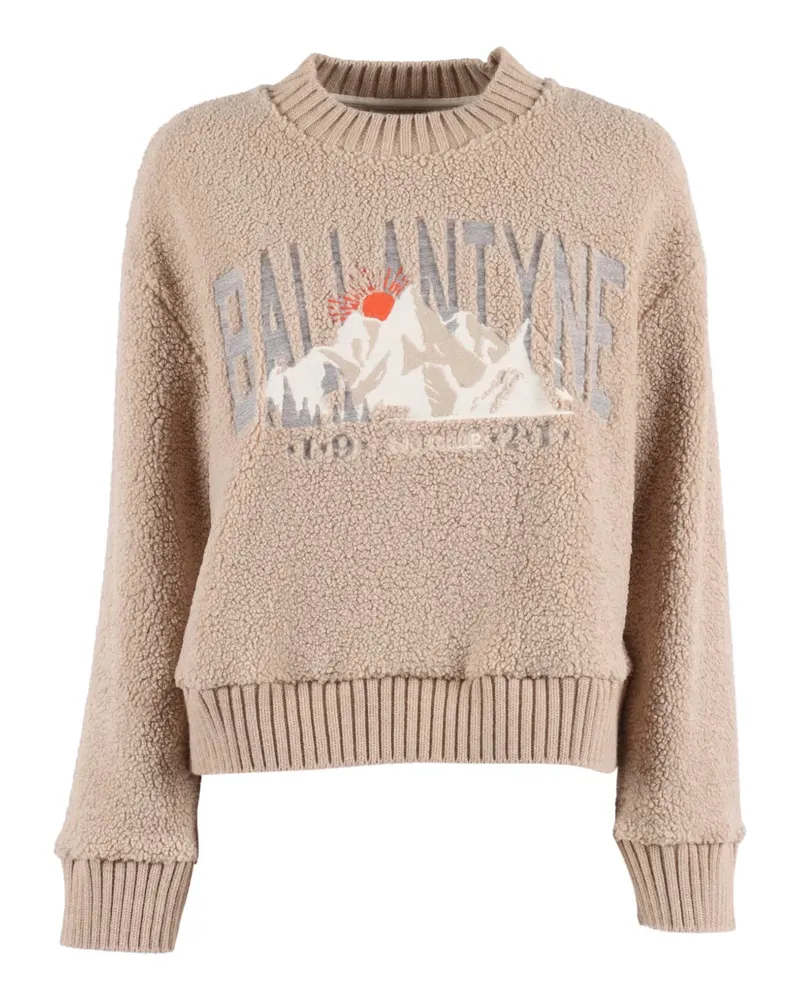 Ballantyne Pullover mit Gebirgs-Print - Braun Braun