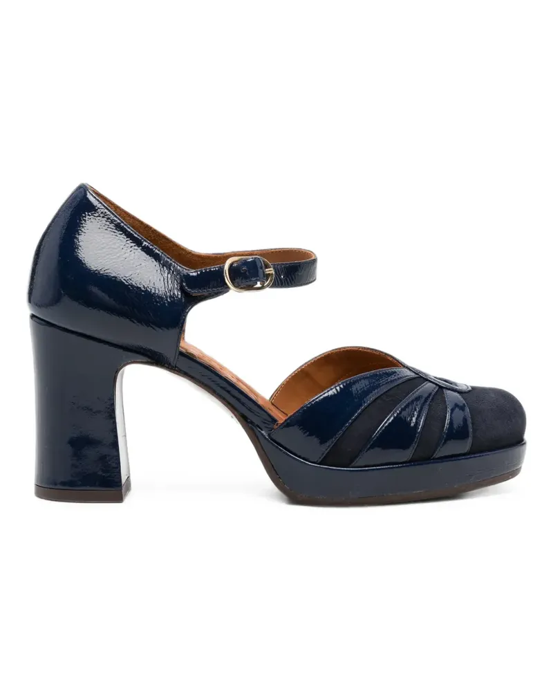 Chie Mihara Mary Janes mit Lackleder-Finish - Blau Blau