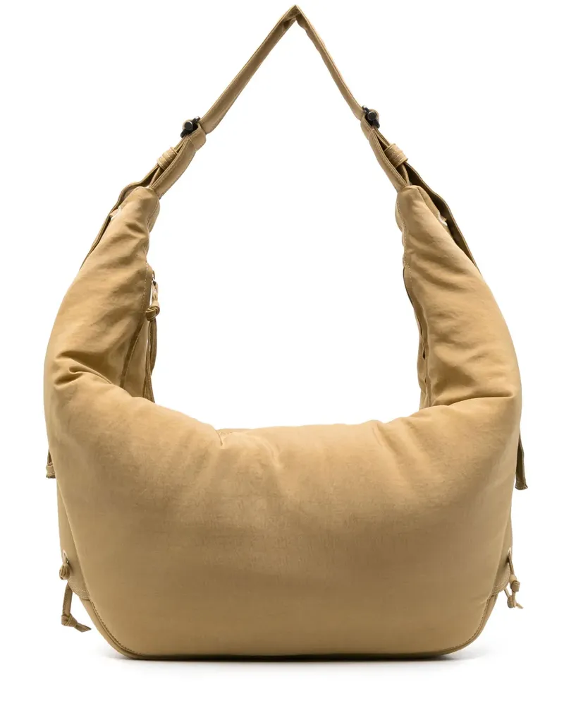 Christophe Lemaire Kleine Soft Game Schultertasche - Nude Nude