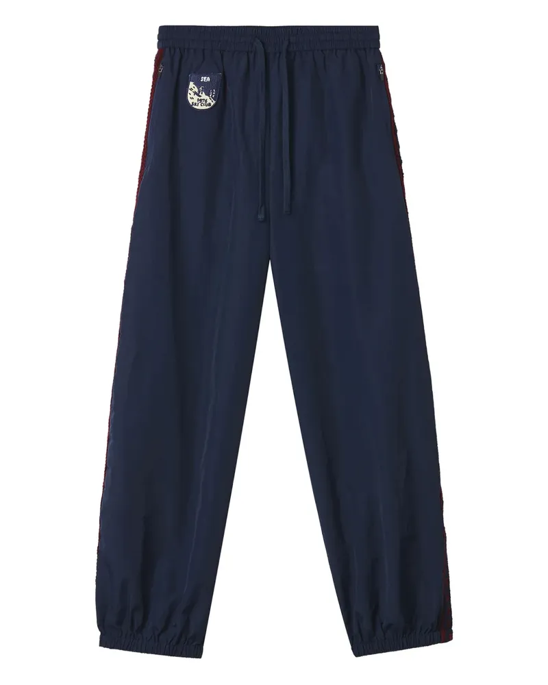 Sea Mira drawstring-ankle trousers - Blau Blau