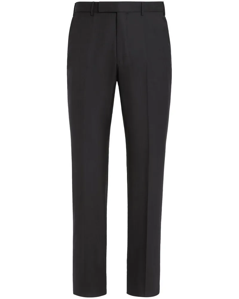 Ermenegildo Zegna Klassische Hose - Schwarz Schwarz