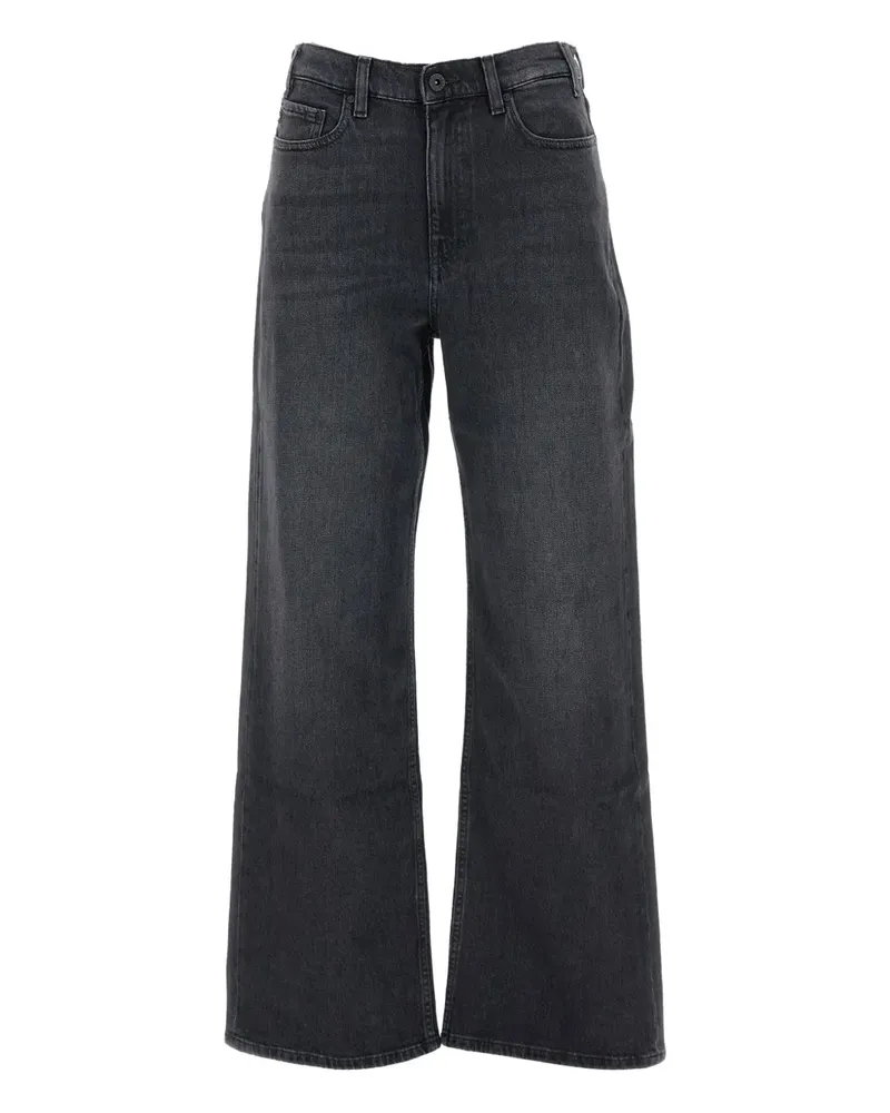 Adriano Goldschmied Mari Wide-Leg-Jeans - Schwarz Schwarz