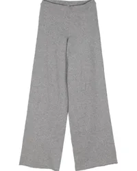 Baserange Kaschmirhose mit weitem Bein Grau