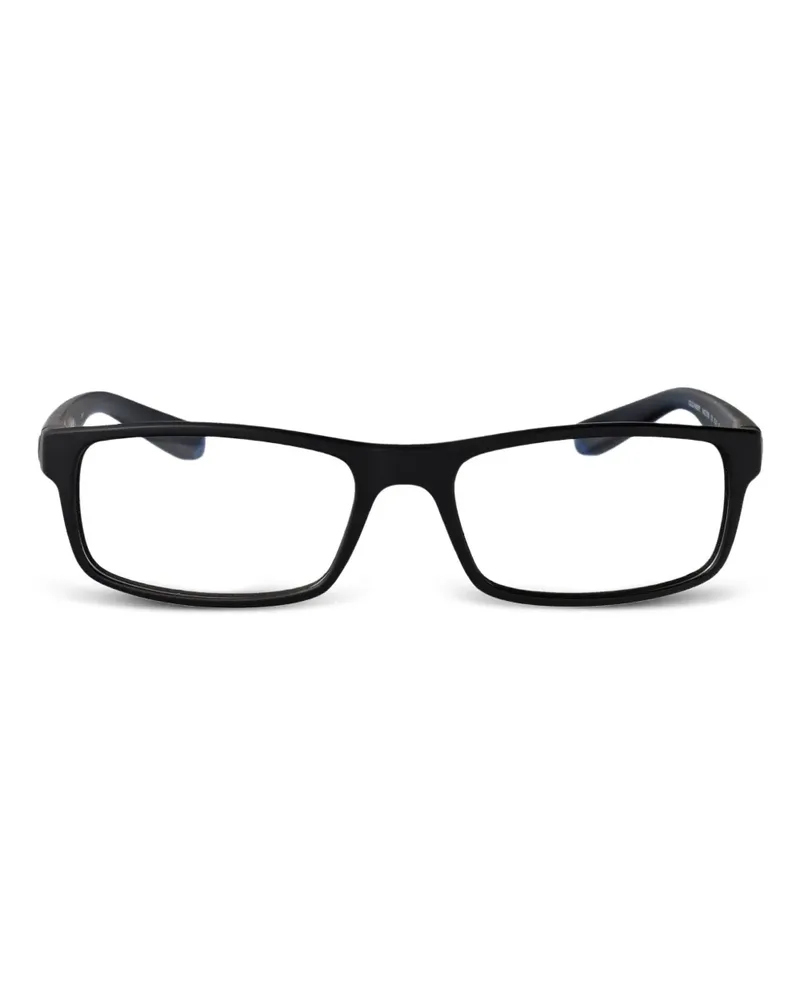 Nike Brille mit eckigem Gestell - Schwarz Schwarz