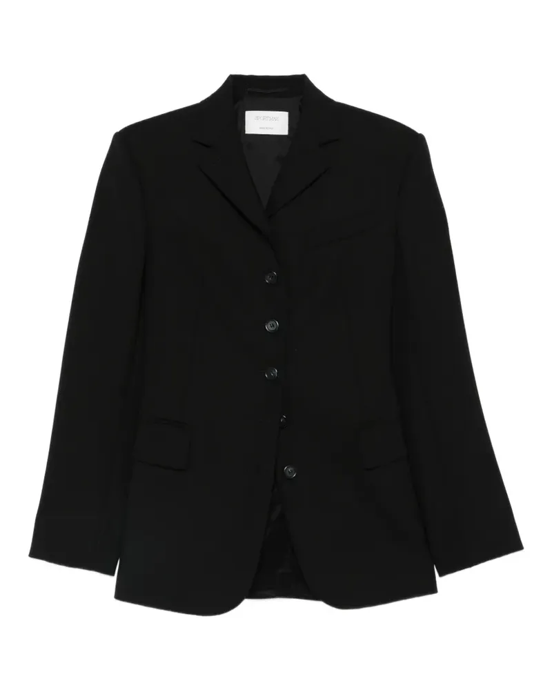 Max Mara Cosetta buttoned blazer - Schwarz Schwarz