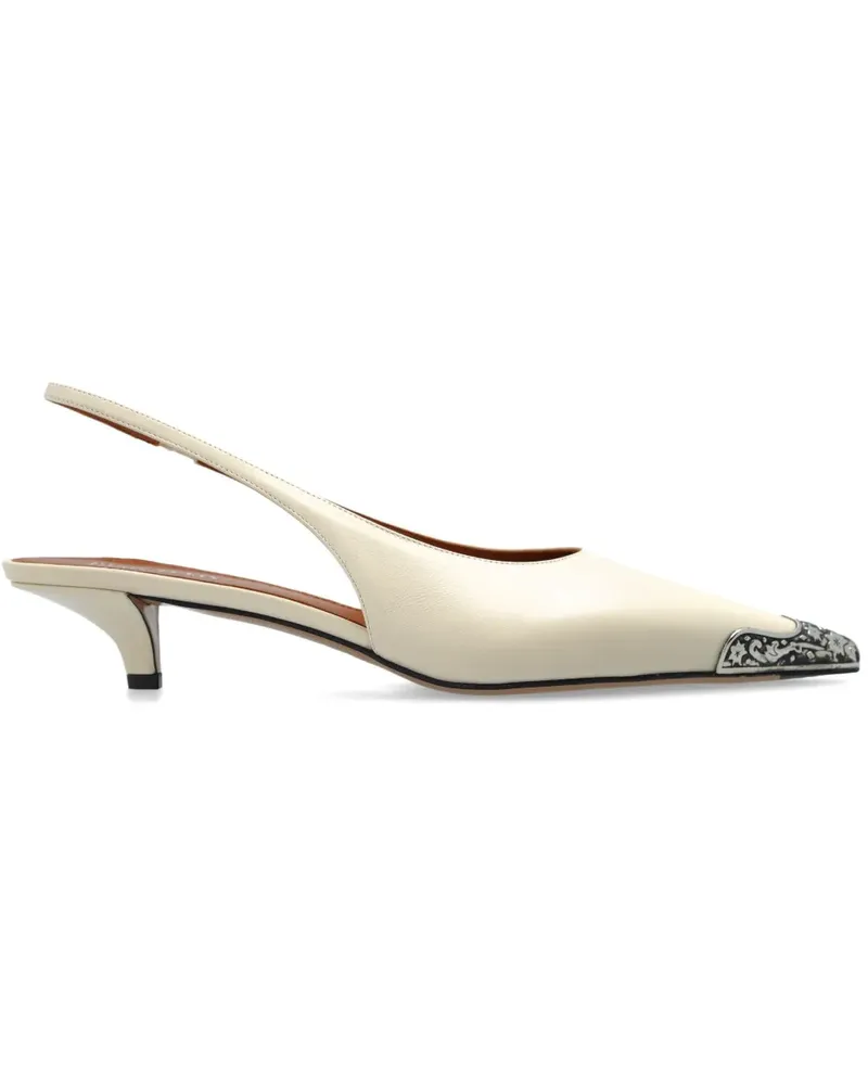 Paris Texas Jessica Western Pumps 35mm - Nude Nude