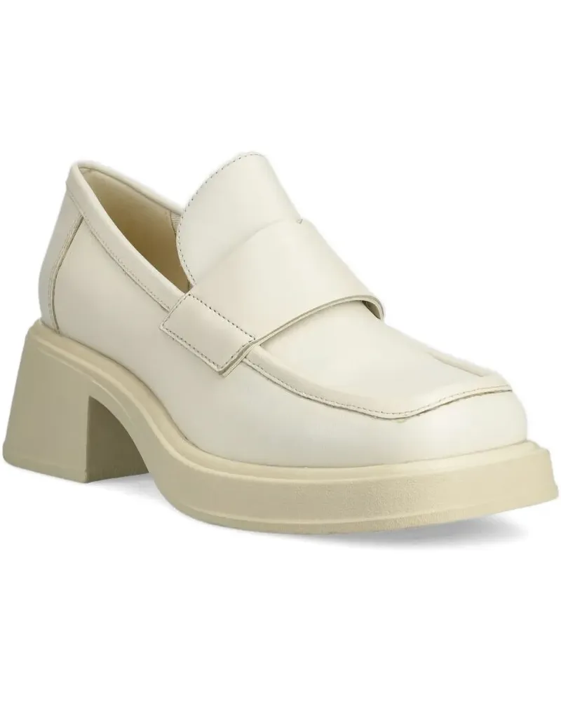Vagabond Dorah Loafer mit dicker Sohle 60mm - Weiß Weiß