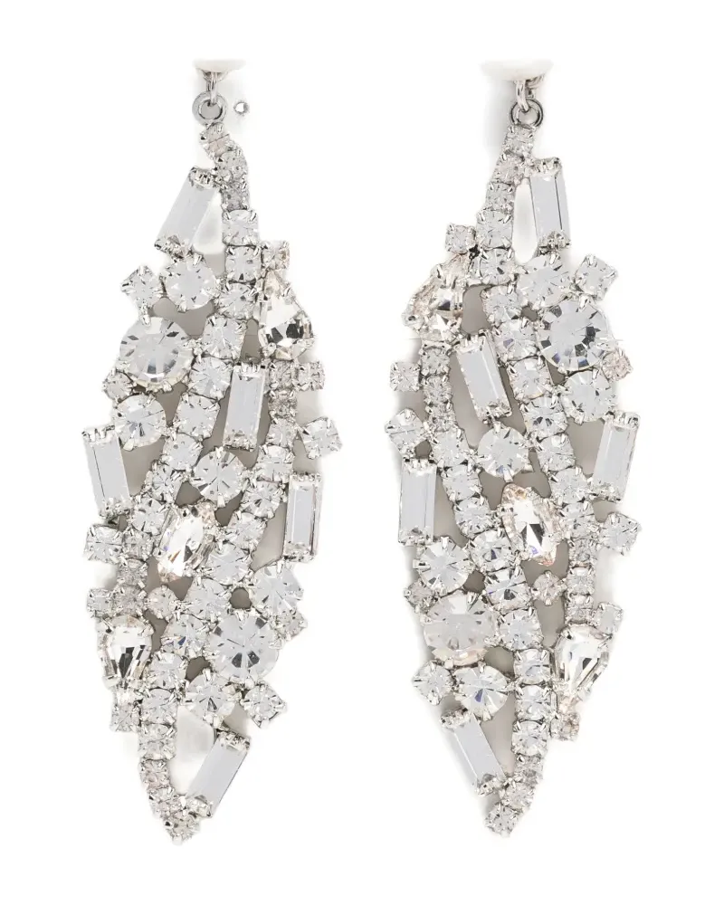 Magda Butrym crystal-embellishment earrings - Silber Silber