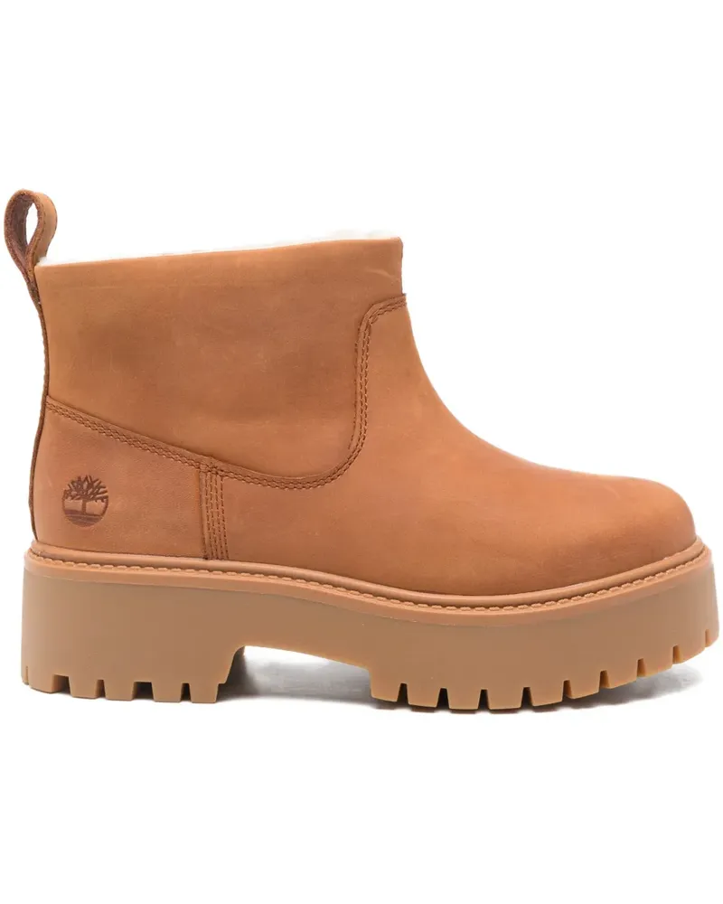 Timberland Stiefel mit Plateau - Braun Braun