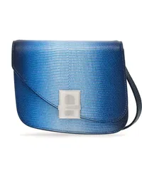 Ferragamo Kleine Fiamma Umhängetasche Blau