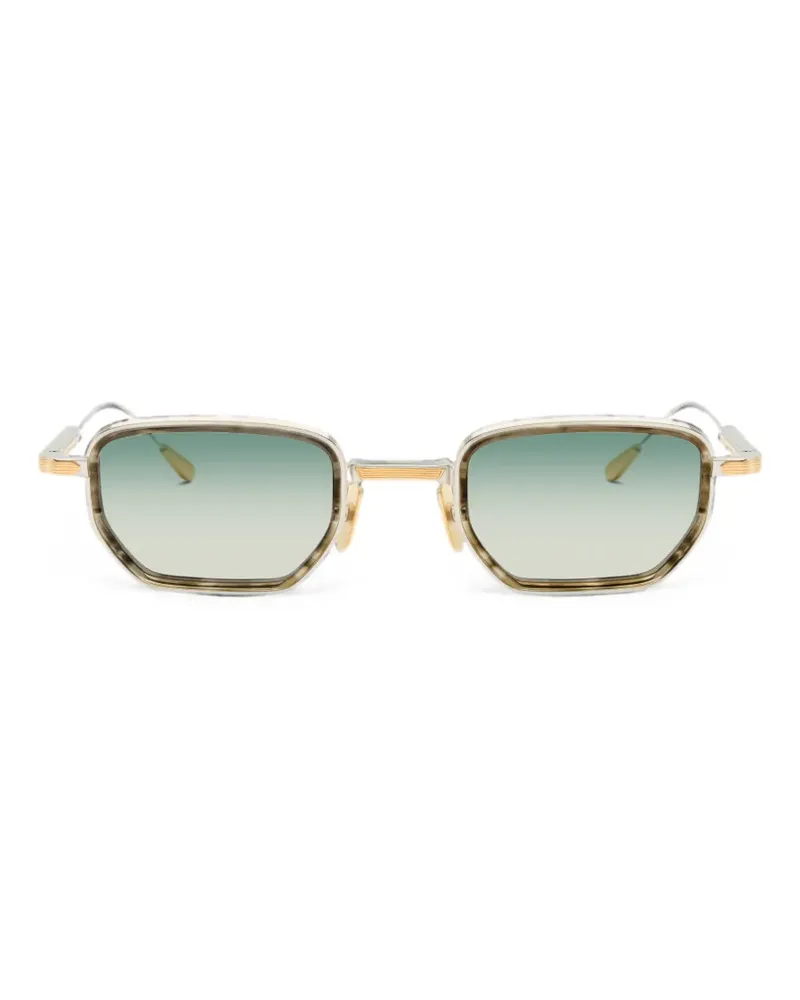 Lunetterie Générale All The Time In The World geometric-frame sunglasses - Grün Grün
