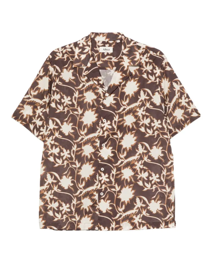 Altea button-fastening shirt - Braun Braun