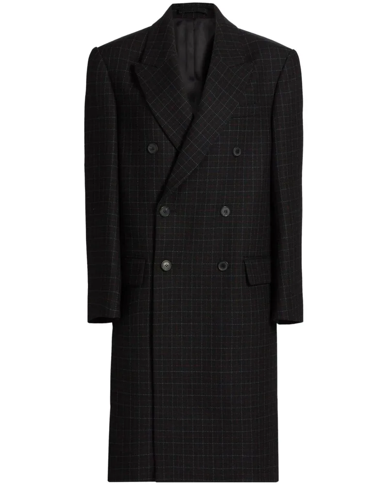 WARDROBE.NYC Oversized-Mantel - Schwarz Schwarz