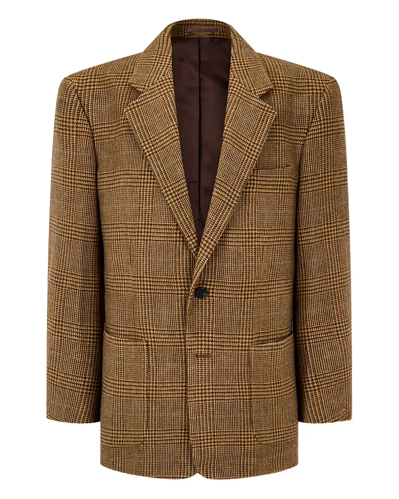 ManOnTheBoon Jacke mit Glen-Check - Nude Nude