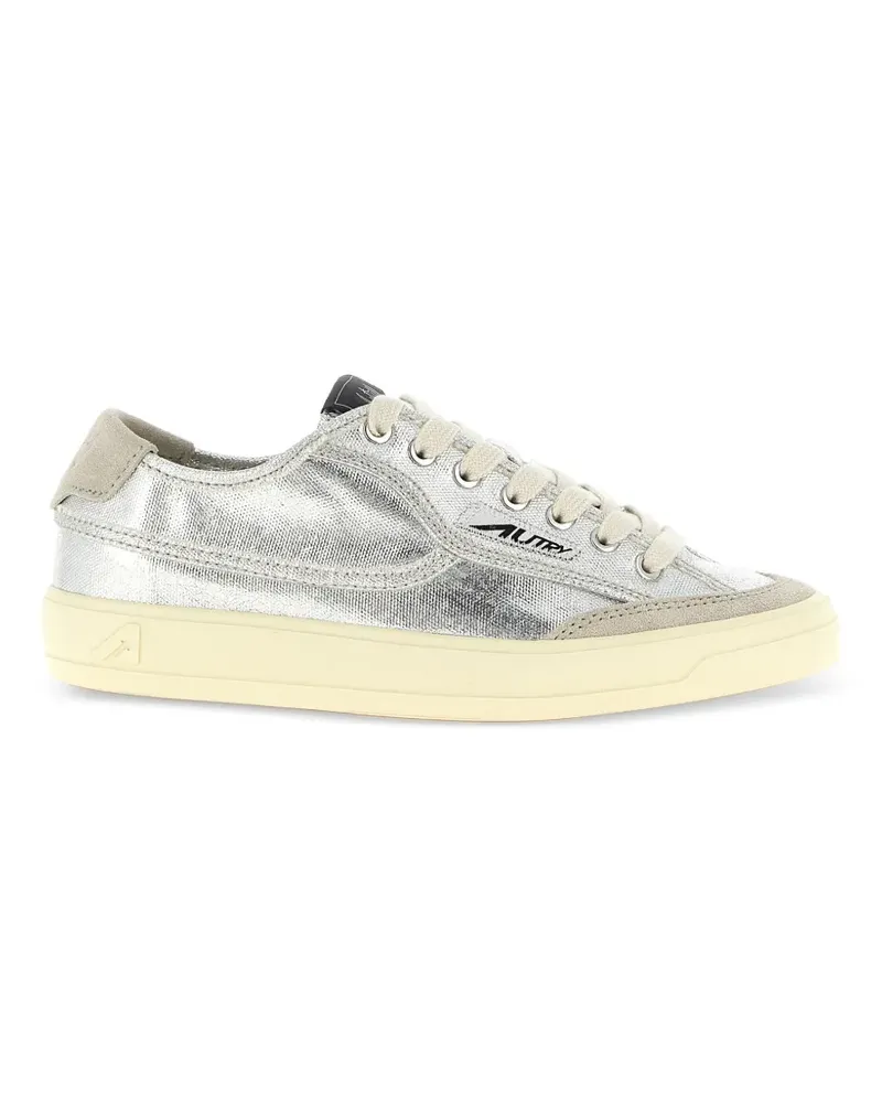 AUTRY Windscape Sneakers aus Wildleder - Silber Silber