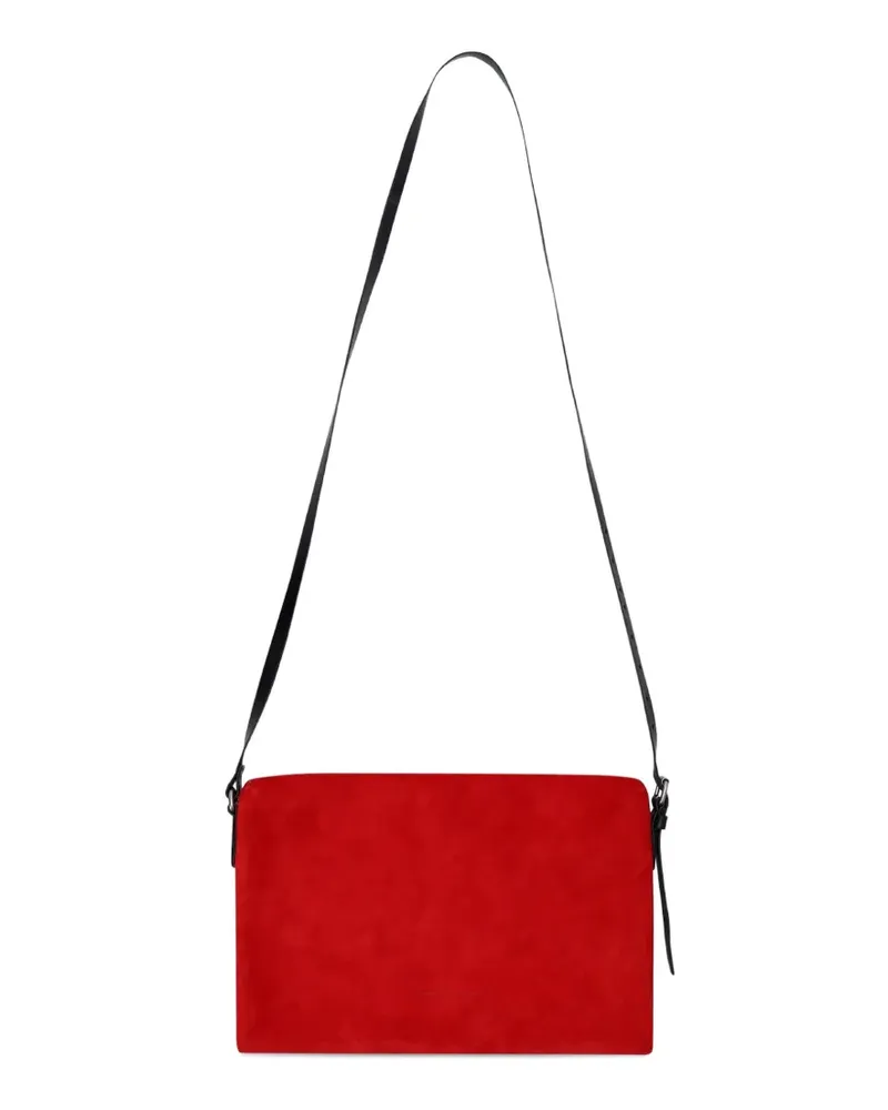 Dries van Noten Umhängetasche aus Wildleder - Rot Rot