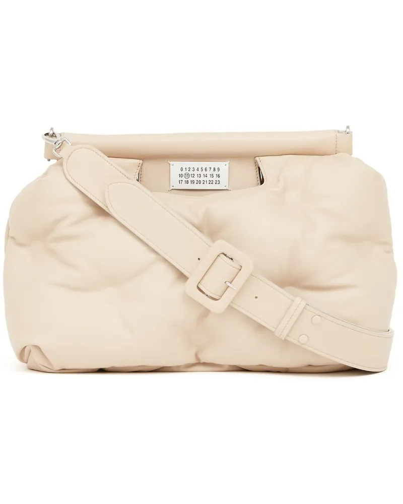 Maison Margiela Glam Slam Classique Schultertasche - Weiß Weiß