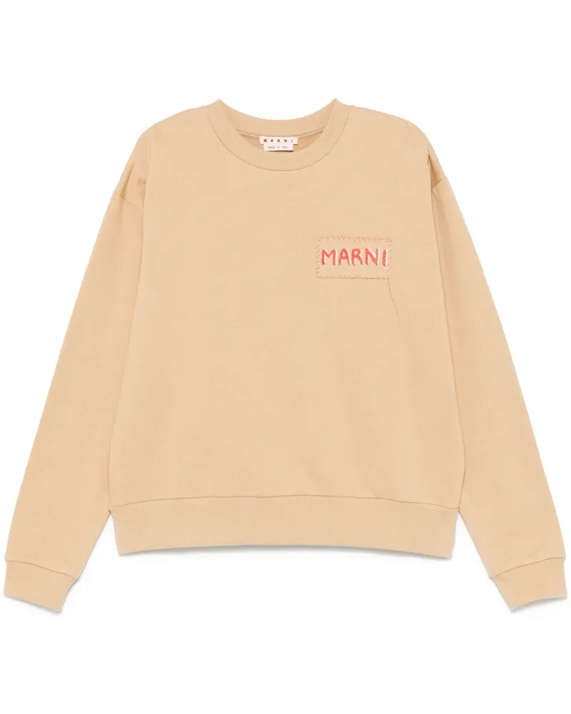 Marni Sweatshirt mit Jersey-Struktur - Nude Nude