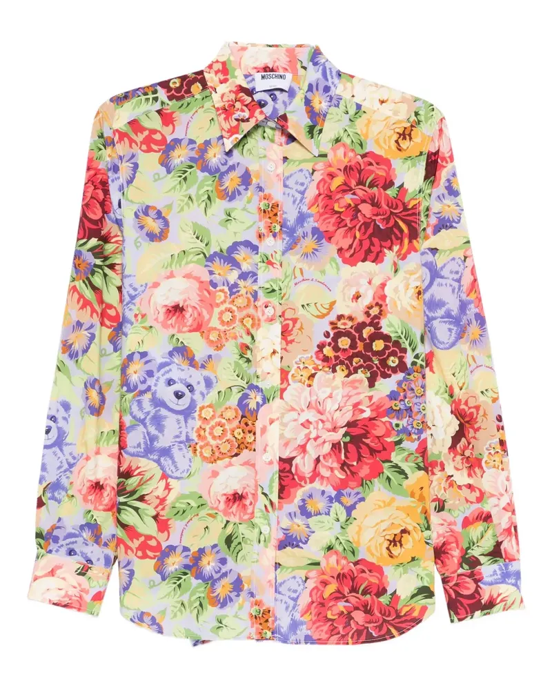 Moschino floral-print shirt - Mehrfarbig Mehrfarbig