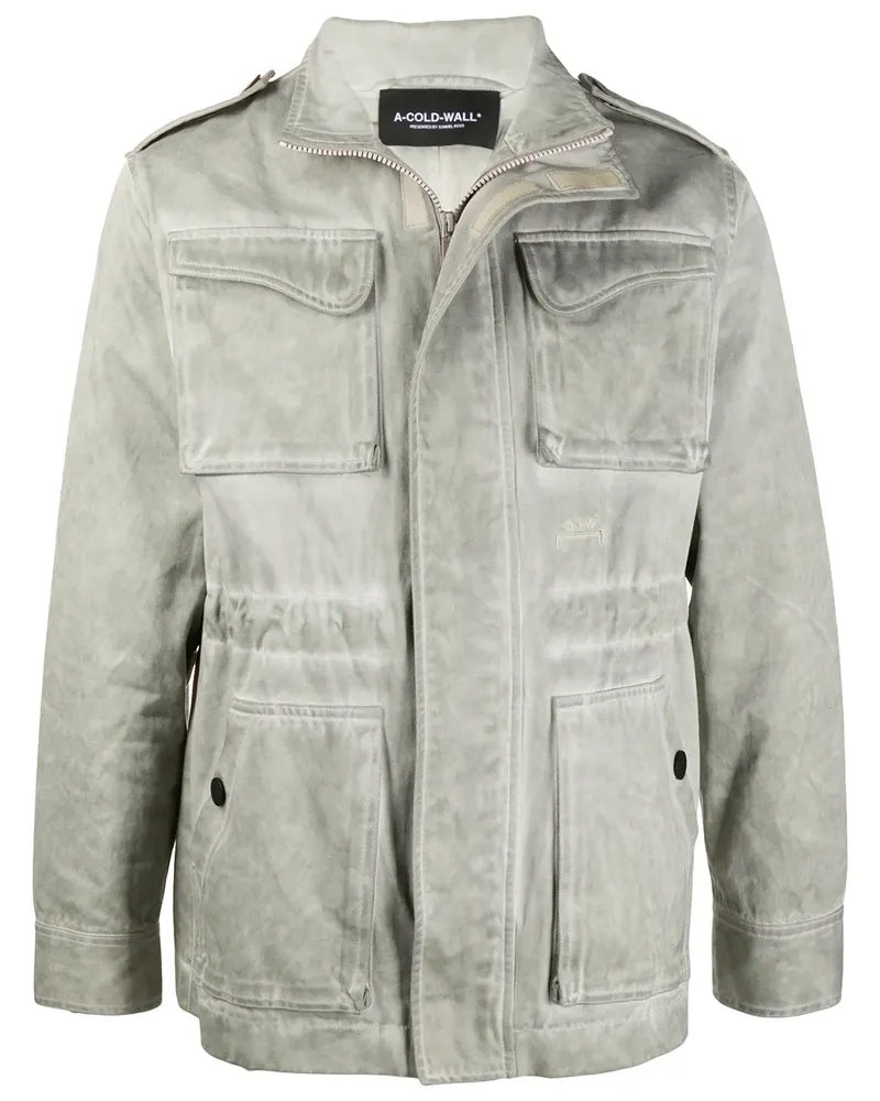 ACW* Einreihige Jacke - Grau Grau