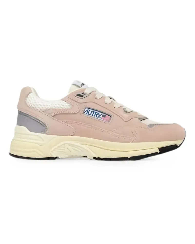 AUTRY Hyperway panelled lace-up sneakers - Rosa Rosa