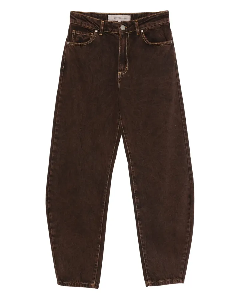 Federica Tosi Five-Pocket-Jeans - Braun Braun
